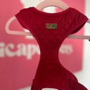 Arnés Velvet Rosa