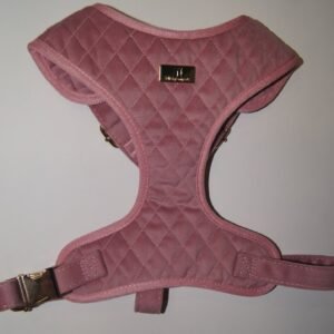 Arnés Velvet Rosa
