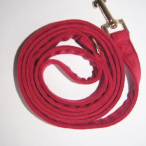 Correa Velvet Rojo