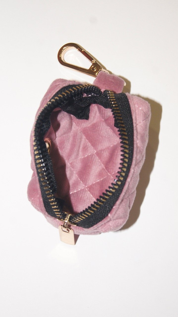 Porta Bolsas Velvet Rosa - Imagen 3