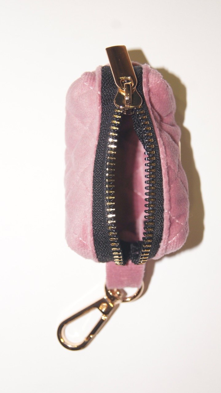 Porta Bolsas Velvet Rosa - Imagen 4